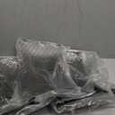 Lanpn Metal Christmas Tree Collar 20 inch, Christmas Tree Ring Collar for Small Mini Pencil Xmas Stand Cover Real Artificial Trees Indoor Outdoor Decoration (Bronze, Twill Weave)