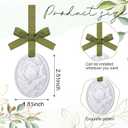 6 Pcs Passive Diffusers for Essential Oils 6 Aroma Flower Car Passive Essential Oil Diffuser for Room Cars Bathroom Home Office Travel Non Electric Sleep Relieves Stress (Vivid,1.8 x 2.5'')