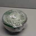 5.3Qt Stainless Steel Salad Spinner, Salad Spinner Stainless Steel With Stop Button & Drain Hole, Non-Slip Base, Vegetable Spinner Dryer, Dishwasher Safe For Kitchen