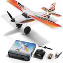 volantexrc 4 CH RC Plane TrainStar 500mm Brushless Remote Control Airplane Fighter RTF with 6-Axis Gyro,3 Modes & Aerobatics, 2.4GHz Radio Controlled Aircraft for Beginners & Adults (Red), 4 Channel