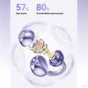 Open Ear Ear Clip On Earbuds Wireless Bluetooth Ear Cuff Clip On Ear Buds Headphones Bone Conduction Earbuds Out of Open Ear Headphones Ear Buds Bone Conducting