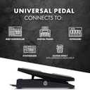 M-AUDIO EX-P Expression Pedal for Keyboards, MIDI Keyboards/Controllers and Supported Guitar Effects Pedals