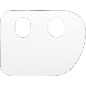 20 Pairs Clear Stretchy Lightweight Glasses Slip-on Side Shields Fit Most Glasses Frames for Minimizing the Injuries to the Eyes from Windblown Particulates Sand and More20 pack