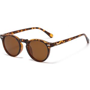 Gleyemor Kids Polarized Cute Round Sunglasses for Kids Girls Boys Age 3-8