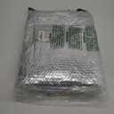 Reflective Bubble Insulation Sheet, Double Side Aluminum Foil Bubble Shield, Aluminum Foil Thermal Insulation Radiant Barrier for Windows, RV, Roof, Garage Door (47IN X 10FT)