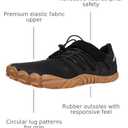 Joomra Women's Trail Running Barefoot Shoes Zero Drop Minimalist Sneakers | Wide Toe Box, Flexibal Grippy Rubber Outsole for Natural Walking, Training, Hiking, Camping, Gym, Workouts, Size 37