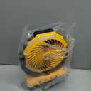 36000mAh Camping Fan,120H Rechargeable Fan Portable with Detachable Battery
Ventilador Recargable with 4 Speeds, LED, Remote, Timers,Battery Operated Outdoor Fan for Tent,Office,Jobsite,Workshop,Travel