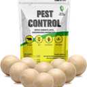 Pest Repellent Balls, Rodent Repellent Outdoor, Mouse Repellent, Rat Repellent Indoor, Cockroach Repellents, Mice Repellent Outdoor, Get Rid of Rats, Mosquitoes, Roach, Spiders and Ants  10P