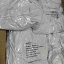 Peomeise Stretch Spandex Chair Cover for Wedding Party Dining Banquet Event (White, 25)