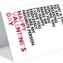 7 x Valentines Day Card for Husband, Valentines Day Cards for Him, Funny Valentines Day Card for Wife & Kids & Boyfriend & Girlfriend, Valentine's Day Decorations, Valentine's Day Gift, Greeting Card=7in x 5in(Folded), Envelope = 7.5in x 5.5in (colorful)