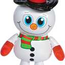 Rhode Island Novelty New 24" Inflatable Frosty Snowman Winter Christmas Decoration (097138871176)