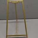 13.3" Metal Easel Stand for Sign – Elegant Table Top Easel for Display, Heavy Duty Tabletop Picture Easel Stand for Wedding Sign, Picture Frame, and Art (Gold)