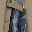 BFTOU Black Square Swivel Stool with Wheel for Work SPA Shop Massage Height-Adjustable and Cost-Effective Rolling Stool Chair with Back