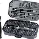 STREBITO Precision Screwdriver Set, 153 in 1 Electronics Tool Kit with Case, 140 PCS Magnetic Precision Bits - Computer, Laptop, iPhone, Macbook, PC, Game Controller, RC, Electronics, Phone Repair Kit (Black)