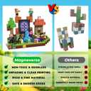210 Pcs Magnetic Blocks - Magnetic Building Blocks Toys for Kids Ages 4-8, Magnet Cubes Stacking Classroom STEM Toys, Birthday Gift for 3+ Year Old Boys Girls (Patent Pending)