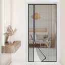 Magnetic Screen Door, Reversible Left or Right Side Opening, Mesh Door Screen Magnetic Closure, Keep Bugs Out, Pet and Kid Friendly, Fits Door Size 36" x 82"