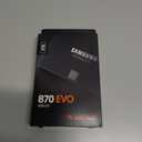 SAMSUNG 870 EVO 4TB 2.5 Inch SATA III Internal SSD (MZ-77E4T0B/AM) , Black