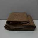 GROWLING Linen Stair Treads for Wooden Steps Indoor 36x9 inch,7pcs Upgraded Self Adhesive Backing Non Slip Stair Carpets, Peel and Stick Stair Runner Rugs, Reusable Staircase Step Treads(Brown)