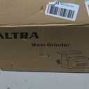 ALTRA LIFE Meat Grinder, Sausage Stuffer, [2800W Max] Electric Meat Mincer with Stainless Steel Blades & 3 Grinding Plates,Sausage Maker & Kubbe Kit for Home Kitchen & Commercial Using