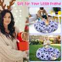 Large Cat Tunnel Bed for Indoor Multifunctional Cat Donut Tunnel Claw Design with Dangling Balls for Small Medium Large Cats Kitten Rabbit Puppies Christmas Party Gifts