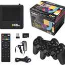 G11 Pro 4K Retro Game Box, Home Retro Video Game Console with 2 Wireless Controllers, HDMI Output, 30000+ Built-in Games (128GB)
