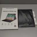 OYEEICE for iPad 11th (A16) &10th Generation Case with Keyboard - 7 Color Backlit Wireless Detachable Folio Keyboard Cover with Pencil Holder for iPad 11 inch A16 2025 10th Gen 10.9'' 2022 - Black (Classic style)