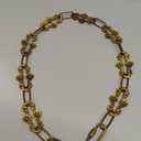 30 inch Antique Gold bronze Decorative Plum buckle Chain for Hanging Lighting (Gold bronze)