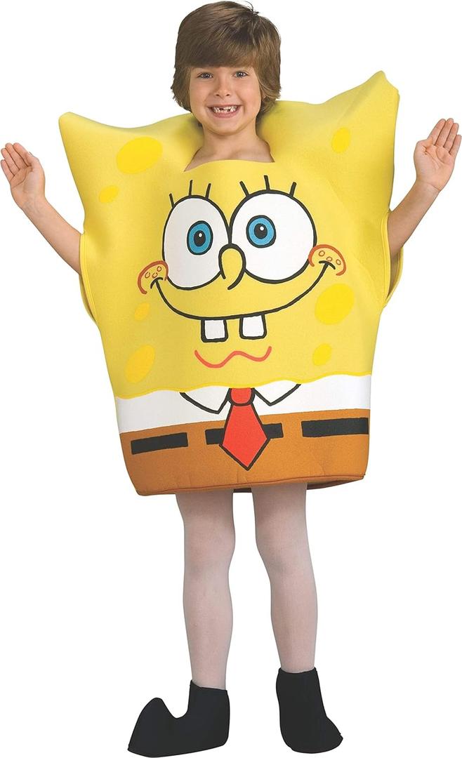 Rubies boys Spongebob Squarepants (Toddler, Multicolor)