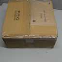 24.5" Black Lamps Set of 2, Modern Table Lamps for Living Room with USB C+A Ports, Creative Stripe Touch Lamps for Nightstand, 2 Bulbs Included