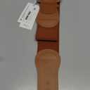 GRACE KARIN Women's Suede Elastic Belt Wide Stretchy Belt Vintage Chunky Buckle Belts (Large)