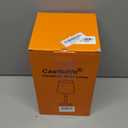 CASTLELIFE Portable Cordless Table Lamp, Touch Desk Lamp Rechargeable Battery Powered, 3-Level Brightness Stepless Dimmable Bedside Night Lamp, for Bedroom/Restaurant/Bars/Outdoor, Bulb Included, Gold