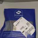 Artscope Outdoor Waterproof Throw Pillow Covers 16x24 Inch Decorative Linen Outdoor Pillows Cushion Case for Patio Couch Sofa - Black