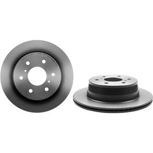 2 x Brembo 09.B534.11 UV Coated vented Rear Brake Rotor CADILLAC/CHEVROLET OE# 23195438