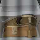 UpgradedManual Bread Slicer for Homemade Sourdough Bread, Metal Guide & Adjustable Thickness, Hand Crank Bread Slicer with Scale Line and Suction Cup, Sharp Blade, Suitable for Sourdough Bread, Etc. (Cream)