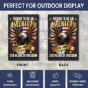 3 x Unique America Garden Flag - Independence Memorial Day Decorations, 250 Years Anniversary USA Patriotic Flags with Eagle Design, 1776-2026 Garden Flags for Outside, Double-Sided Freedom Yard Sign
