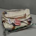 LOVEVOOK 40L Travel Backpack for Women Men,Waterproof Airline Approved Carry On Luggage Travel Essentials,TSA Carry On Backpack Personal Item Travel Bag Suitcase with 3 Packing Cubes,Weekender,Daypack (Large-40L-4Pcs, Beige-brown)