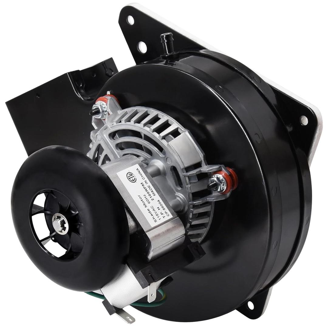 Hiorucet Draft Inducer Motor for Jakel Inc J238-112-11128, J238-112-11258, J238-112-11195, Goodman B1859005, B1859005S, Fasco A157, Replacement for Goodman Furnace & Jakel Inducer Motor with Gasket.