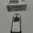 SupMaKin Upgrade Safe Mandoline Slicer, Multi Vegetable Chopper, Potato Slicer, Vegetables Slicer Onion Chopper Fry Cutter, Kitchen Chopping Artifact (GrayWhite)