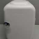 CROWNFUL Mini Fridge, 4 Liter/6 Can Portable Cooler and Warmer Personal Refrigerator for Skin Care, Cosmetics, Beverage, Food,Great for Bedroom, Office, Car, Dorm, ETL Listed (White)