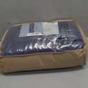 ROSGONIA Navy Blue Comforter Set Queen, 3pcs (1 Boho Blue Comforter & 2 Pillowcases) All Season Soft Bedding Lightweight Bedspread Blanket Quilt