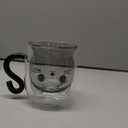 PARACITY Cute Cat Mug, Double Wall Glass Cute Cup with Handle 8.5 OZ, Cat Lover Gifts for Women, Christmas & Easter Gifts