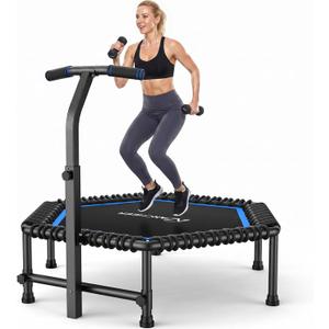 ANCHEER 50" Trampoline - Rebounder Trampoline for Adults with Bungees