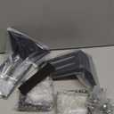 Compatible with Wrangler JL JK 2007-2024, Gladiator JT, Cherokee XJ 1984-2001 Roof Rack Mounting Brackets Reinforcement of Two Screws for Fixing