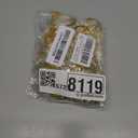 Fall Gold Napkin Rings Set of 20 - Christmas Napkin Rings Fits Various Napkins Styles, Elegant Gold Leaf Design for Dinner Parties, Special Events, Holiday & Xmas Table Decor, Great as Gifts for Hosts