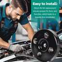 8972414162 Vacuum Pump Pulley for 1995-2019 Isuzu NPR HD Gas V8 L96 LQ4 L31 LQ4 L05 L96 LQ4