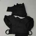 Momcozy Baby Wrap Carrier, Easy to Wear Infant Carrier Slings, Lightweight Hands Free Baby Sling, Adjustable Baby Carriers for Newborn to Toddler 8-35 lbs, Black