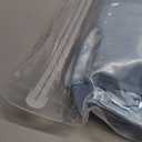 Ersmak 6 Pieces Satin Duvet Cover Full/Queen Size Luxury Silky Bedding Duvet Cover Set with 1 Soft Duvet Cover, 4 Queen Pillowcases and 1 Body Pillowcase, Baby Blue