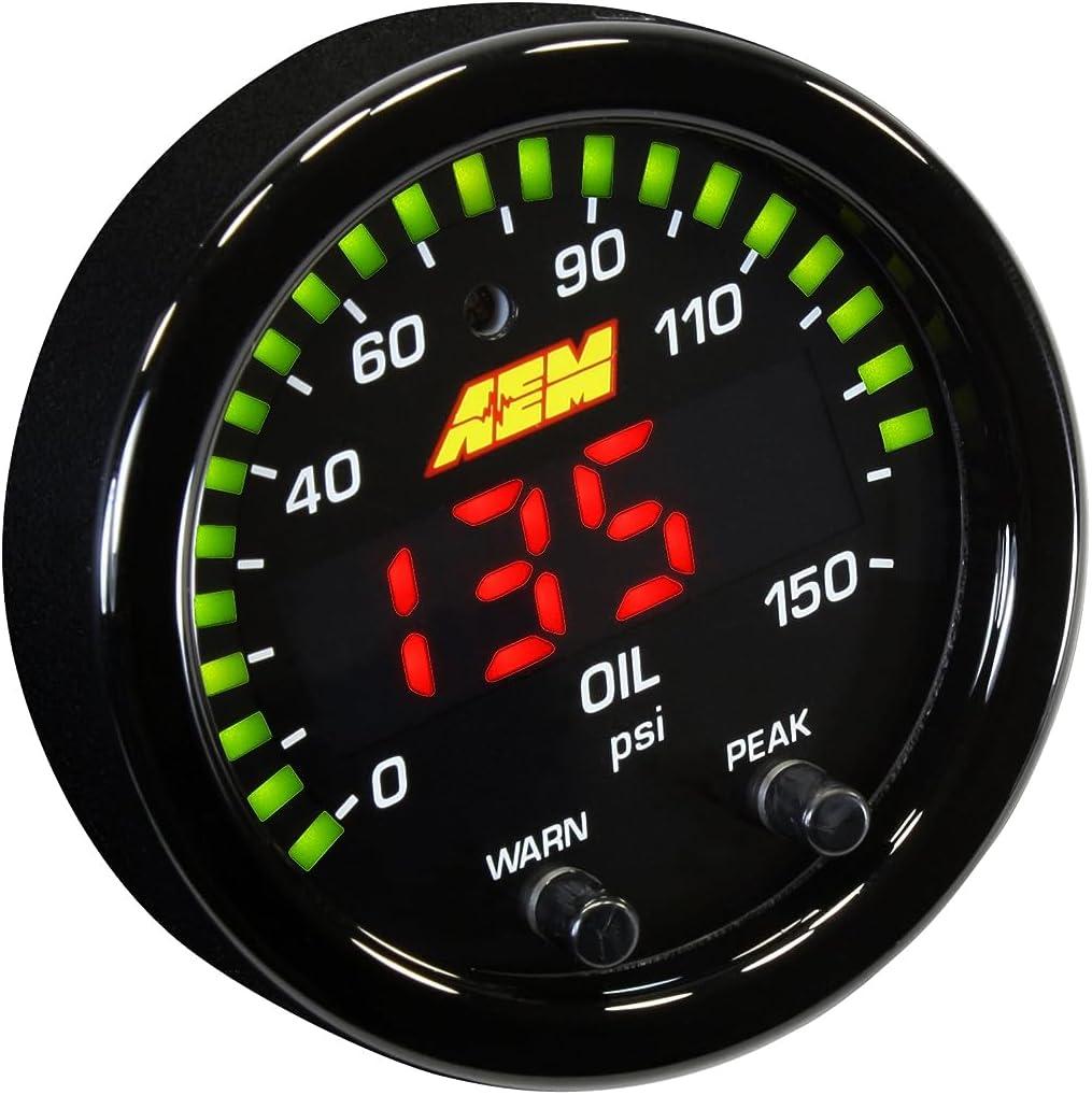 AEM 30-0307 X-Series Oil Pressure Gauge