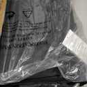 LET'S CAMP Folding Stadium Seat Bleacher Chair with Cup Holder, Mesh Bag and Hide Hooks, Portable Stadium Chair with Back and Cushion (Black Grey)