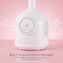 ELLE - LED Vanity Mirror with Bluetooth Speaker and Wireless Charging